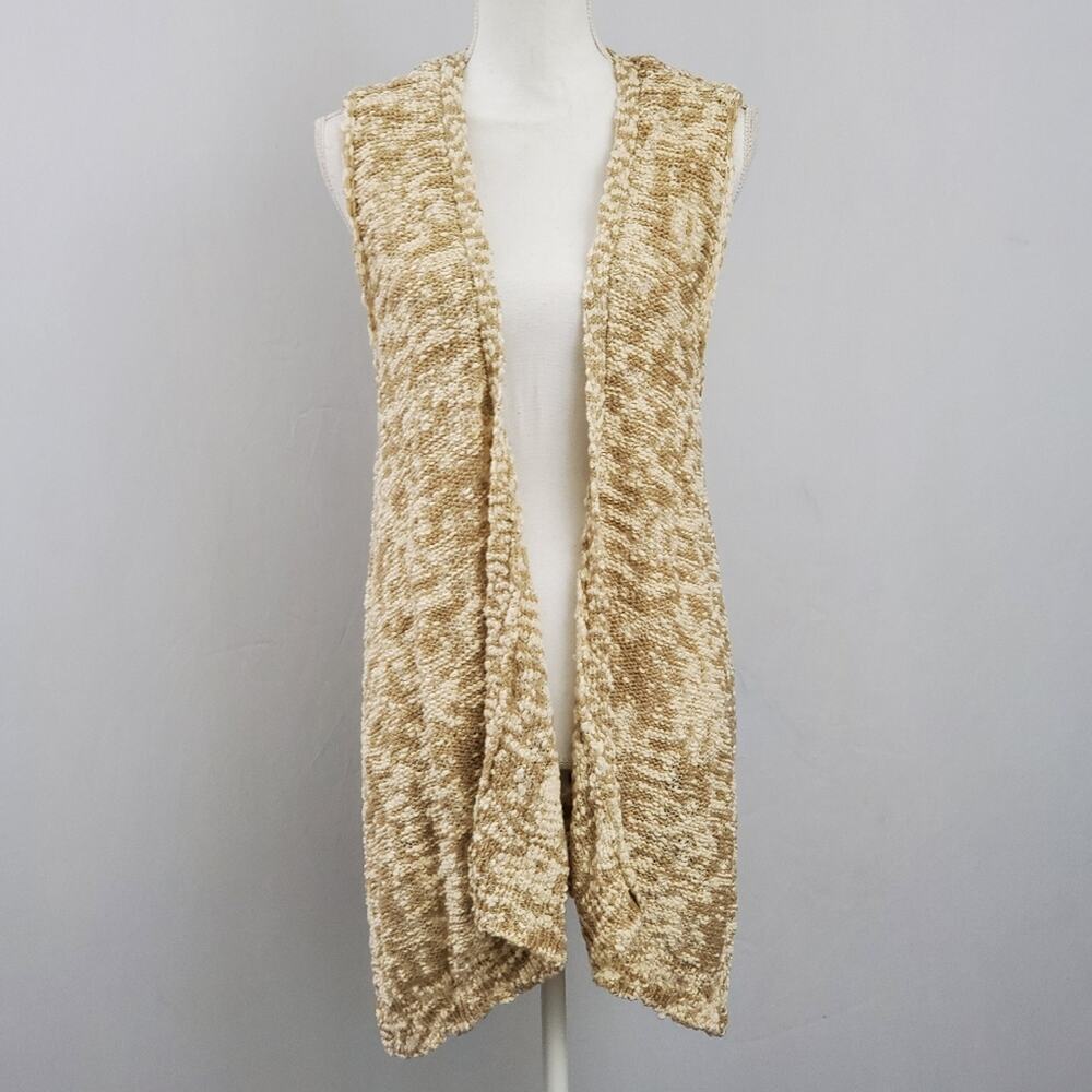 Olivia Sky Sleeveless Open Front Cardigan